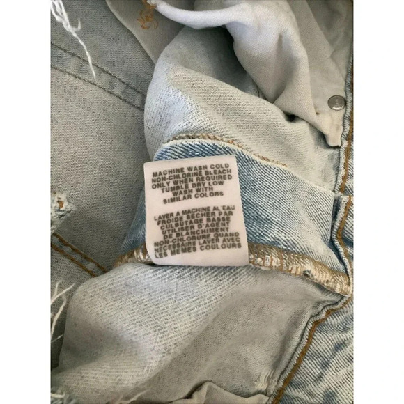 Vintage Ralph Lauren Polo Jeans Co Wide Leg Y2K Skate Thrashed 36x26 loose fit - Picture 13 of 13